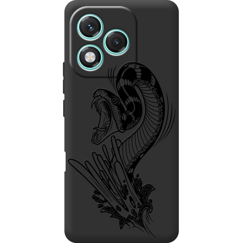 Чорний чохол BoxFace Honor 400 Lite Snake