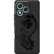 Чорний чохол BoxFace Honor 400 Lite Snake