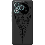 Чорний чохол BoxFace Honor 400 Lite Hugin and Munin