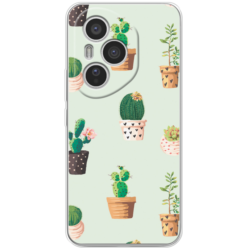 Чохол BoxFace Honor 400 Pro L-green Cacti