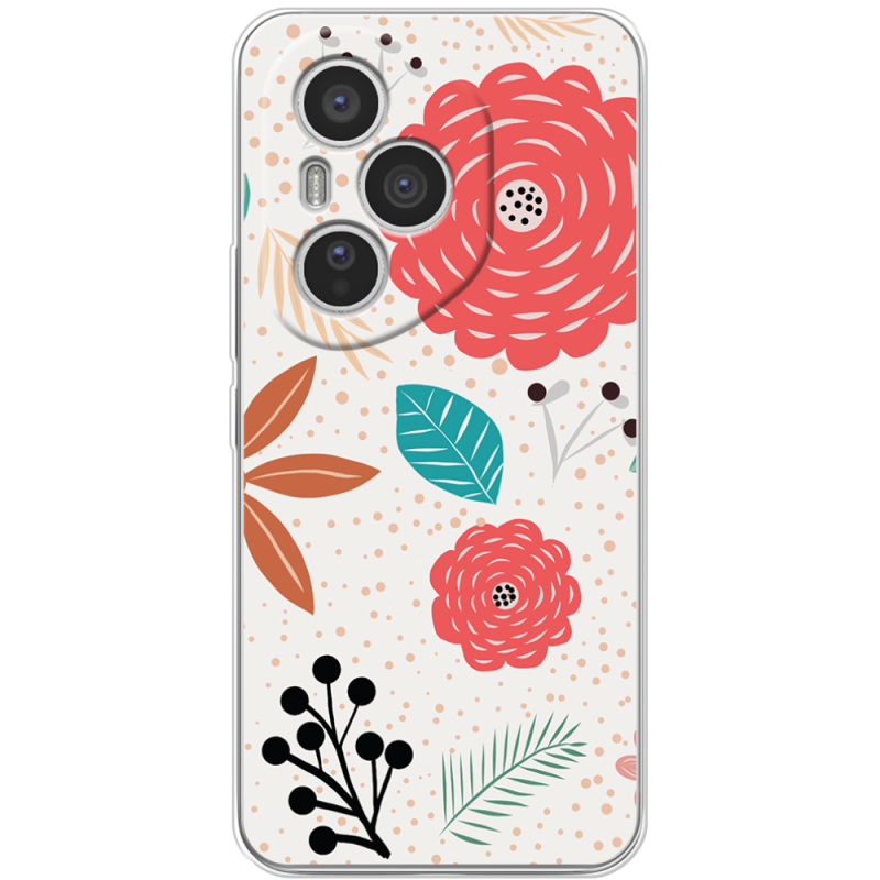 Чохол BoxFace Honor 400 Pro Line Flowers