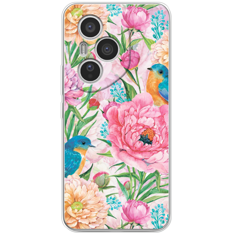 Чохол BoxFace Honor 400 Pro Birds in Flowers