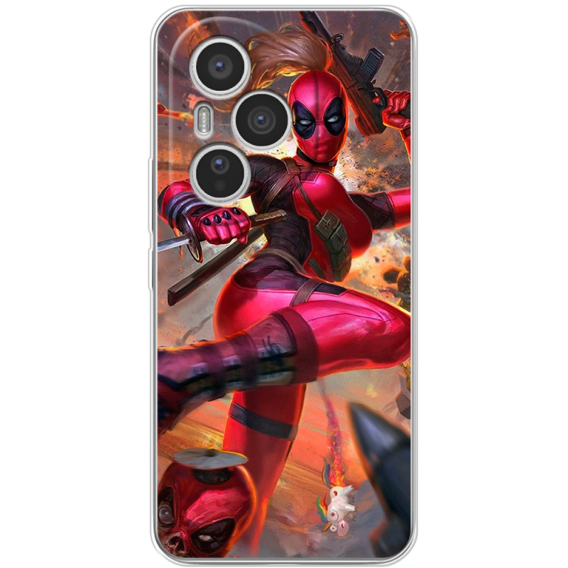 Чохол BoxFace Honor 400 Pro Woman Deadpool