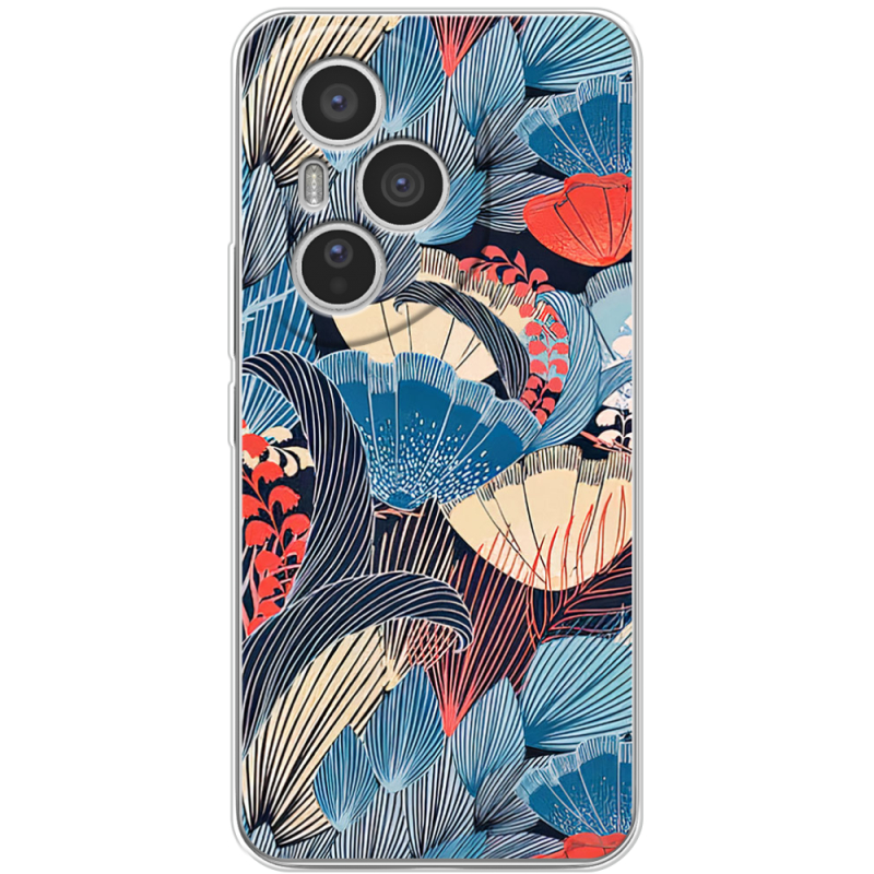 Чохол BoxFace Honor 400 Pro Blue Herb