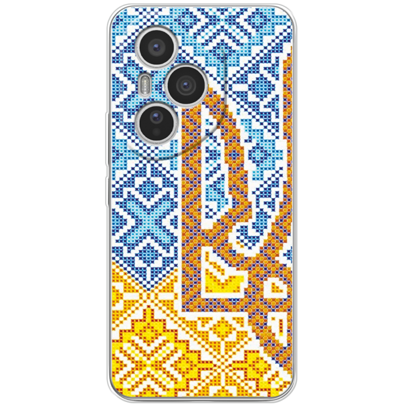 Чохол BoxFace Honor 400 Pro Тризуб Вишивка