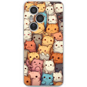 Чохол BoxFace Honor 400 Pro Котики муркотики