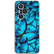 Чохол BoxFace Honor 400 Pro лазурные бабочки