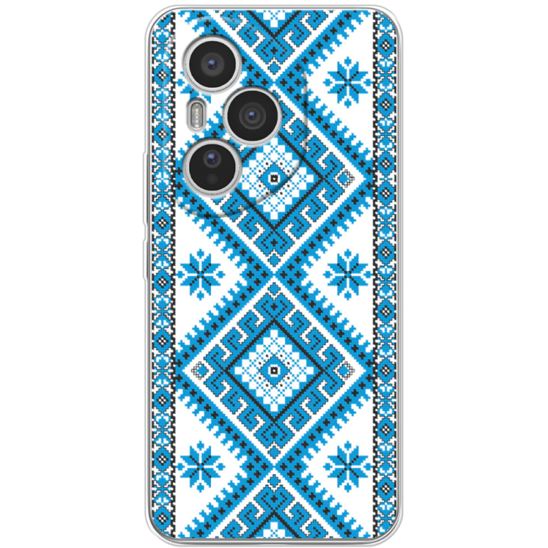 Чохол BoxFace Honor 400 Pro Блакитний Орнамент