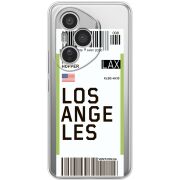 Прозорий чохол BoxFace Honor 400 Pro Ticket Los Angeles