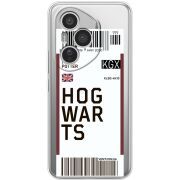 Прозорий чохол BoxFace Honor 400 Pro Ticket Hogwarts