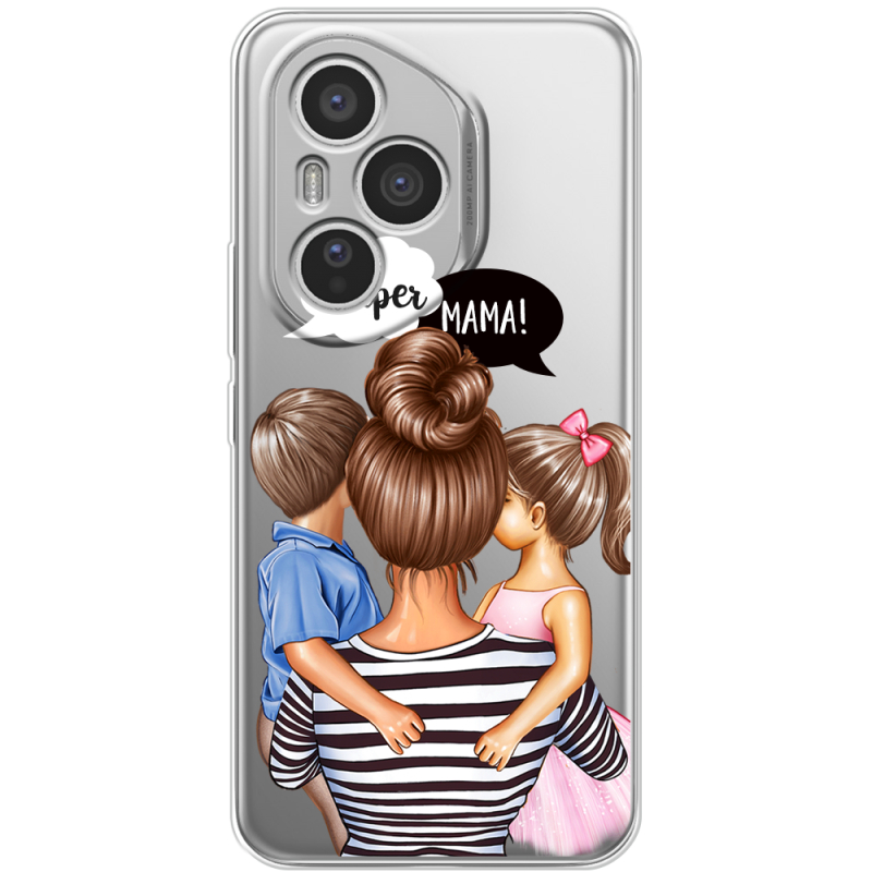 Прозорий чохол BoxFace Honor 400 Pro Super Mama