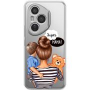 Прозорий чохол BoxFace Honor 400 Pro Super Mama and Son