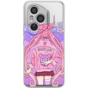 Прозорий чохол BoxFace Honor 400 Pro Wiked Lady