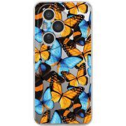 Прозорий чохол BoxFace Honor 400 Pro Butterfly Morpho
