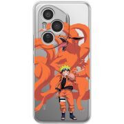 Прозорий чохол BoxFace Honor 400 Pro Naruto and Kurama