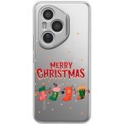 Прозорий чохол BoxFace Honor 400 Pro Merry Christmas