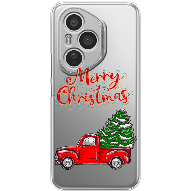 Прозорий чохол BoxFace Honor 400 Pro Holiday Car