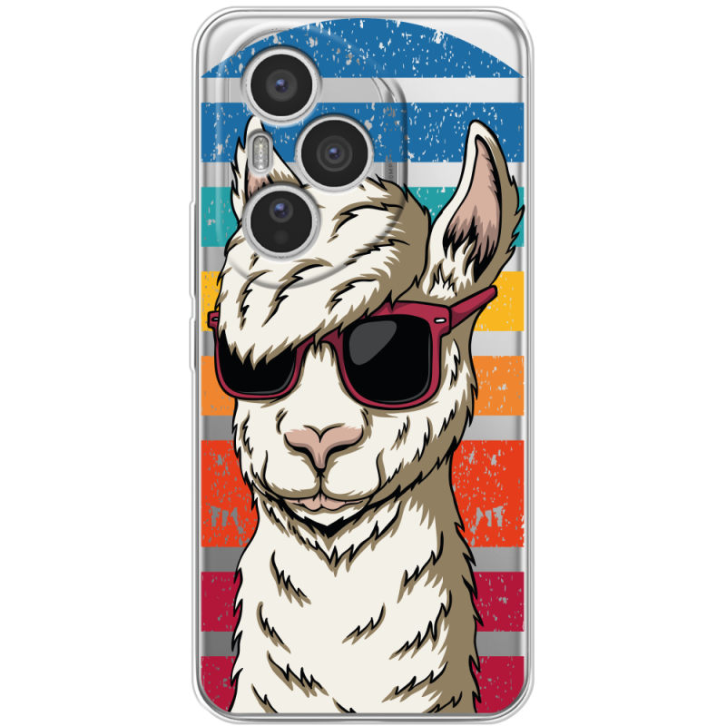 Прозорий чохол BoxFace Honor 400 Pro Стильна Лама