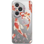 Прозорий чохол BoxFace Honor 400 Pro Japanese Koi Fish