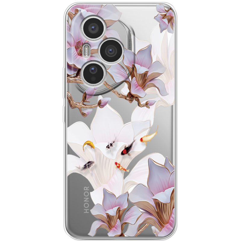 Прозорий чохол BoxFace Honor 400 Pro Chinese Magnolia