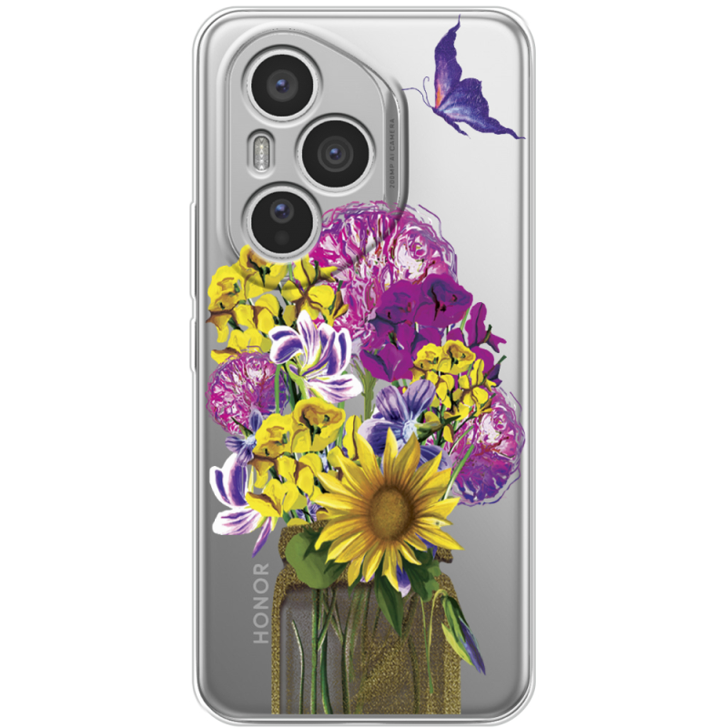 Прозорий чохол BoxFace Honor 400 Pro My Bouquet