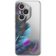 Прозорий чохол BoxFace Honor 400 Pro Feathers