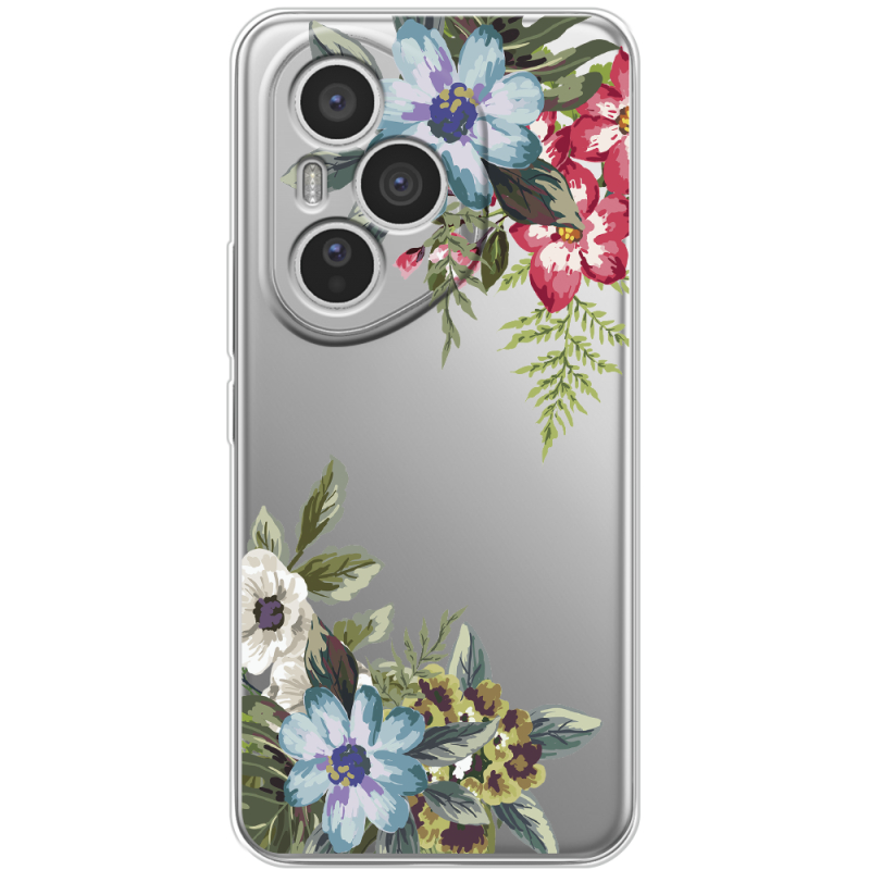 Прозорий чохол BoxFace Honor 400 Pro Floral