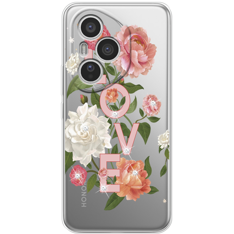 Чохол зі стразами Honor 400 Pro Love
