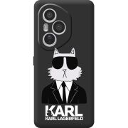 Чорний чохол BoxFace Honor 400 Pro Cat in Black