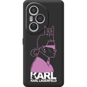 Чорний чохол BoxFace Honor 400 Pro Pink Karl