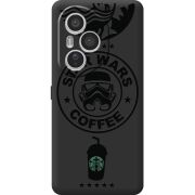 Чорний чохол BoxFace Honor 400 Pro Dark Coffee