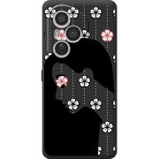 Чорний чохол BoxFace Honor 400 Pro Flower Hair