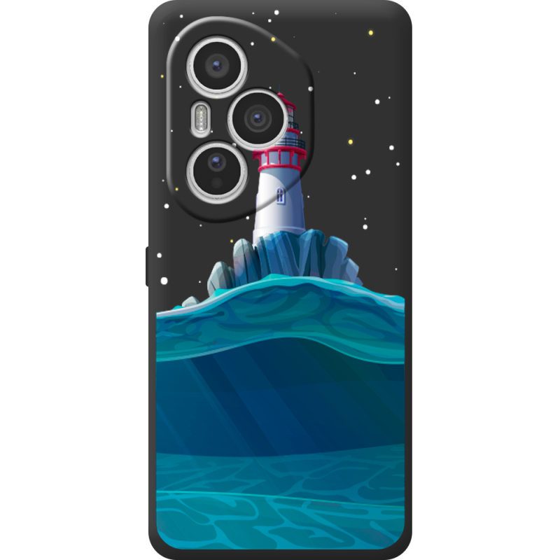 Чорний чохол BoxFace Honor 400 Pro Lighthouse