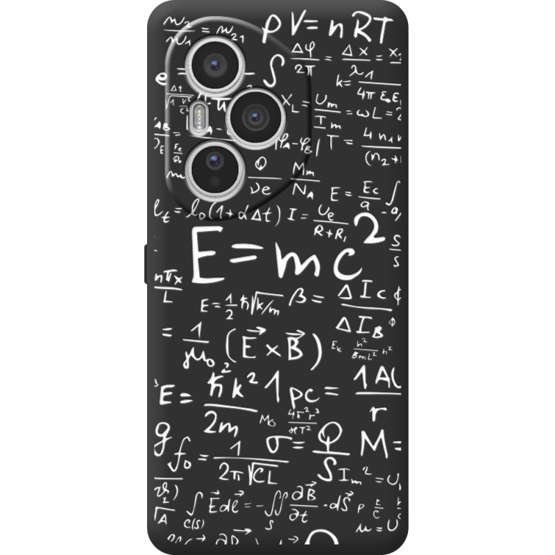 Чорний чохол BoxFace Honor 400 Pro E=mc2