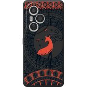 Чорний чохол BoxFace Honor 400 Pro Ornament