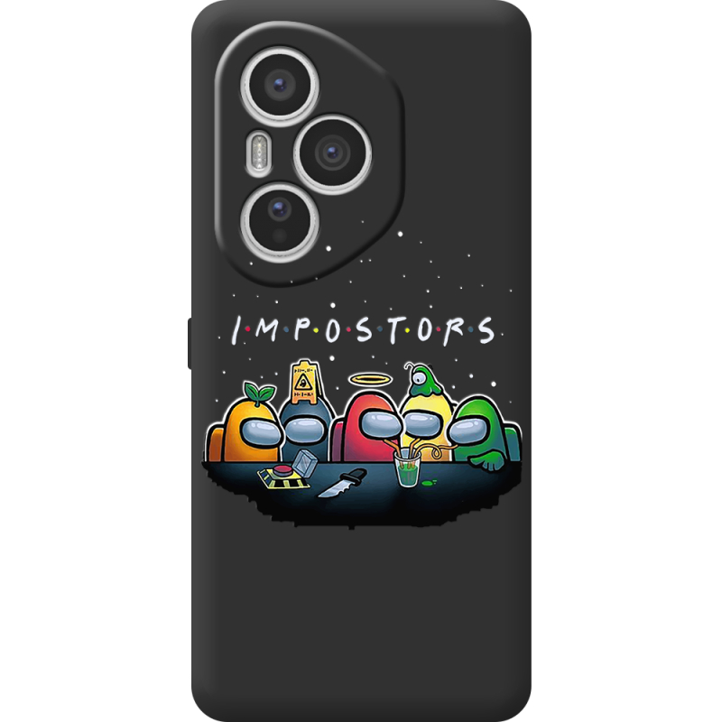 Чорний чохол BoxFace Honor 400 Pro Among Us Impostors