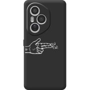 Чорний чохол BoxFace Honor 400 Pro Pew Pew