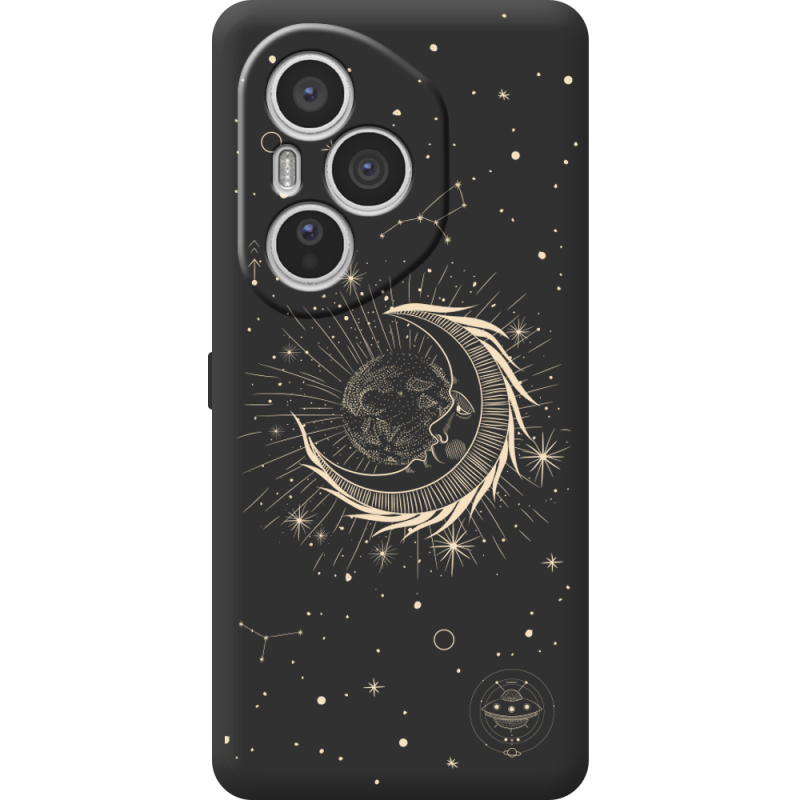 Чорний чохол BoxFace Honor 400 Pro Moon