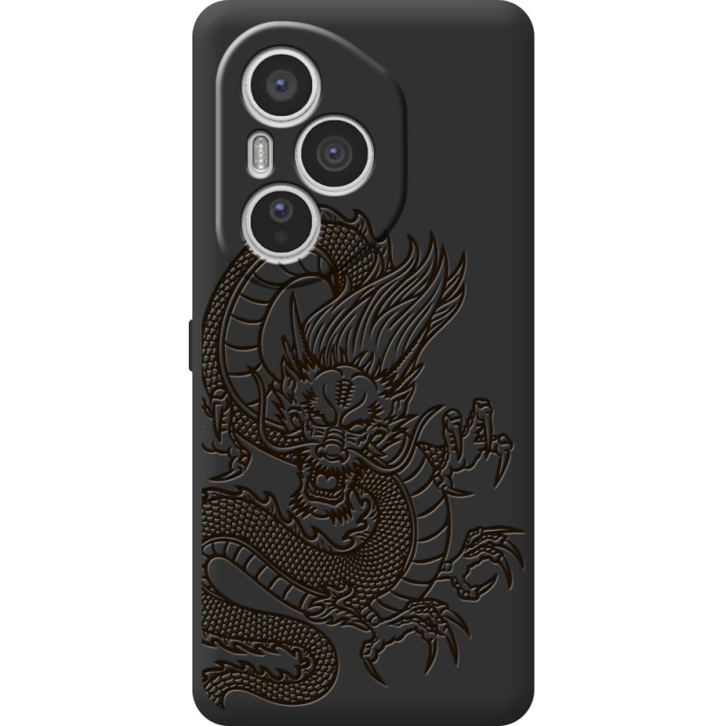 Чорний чохол BoxFace Honor 400 Pro Chinese Dragon