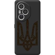 Чорний чохол BoxFace Honor 400 Pro Ukrainian Trident