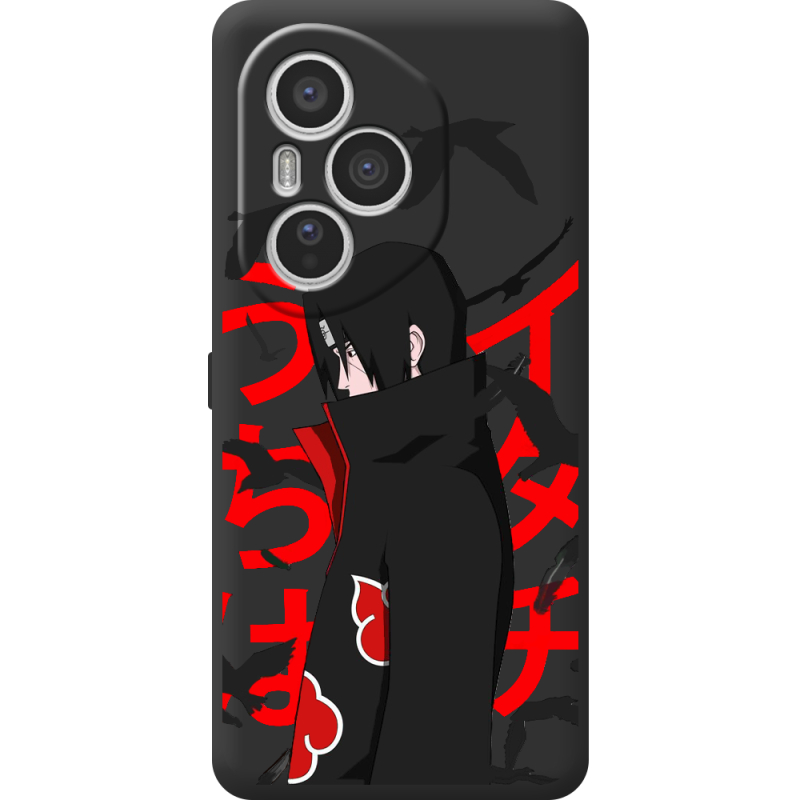 Чорний чохол BoxFace Honor 400 Pro Учиха Итачи