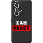 Чорний чохол BoxFace Honor 400 Pro I'm Crazy