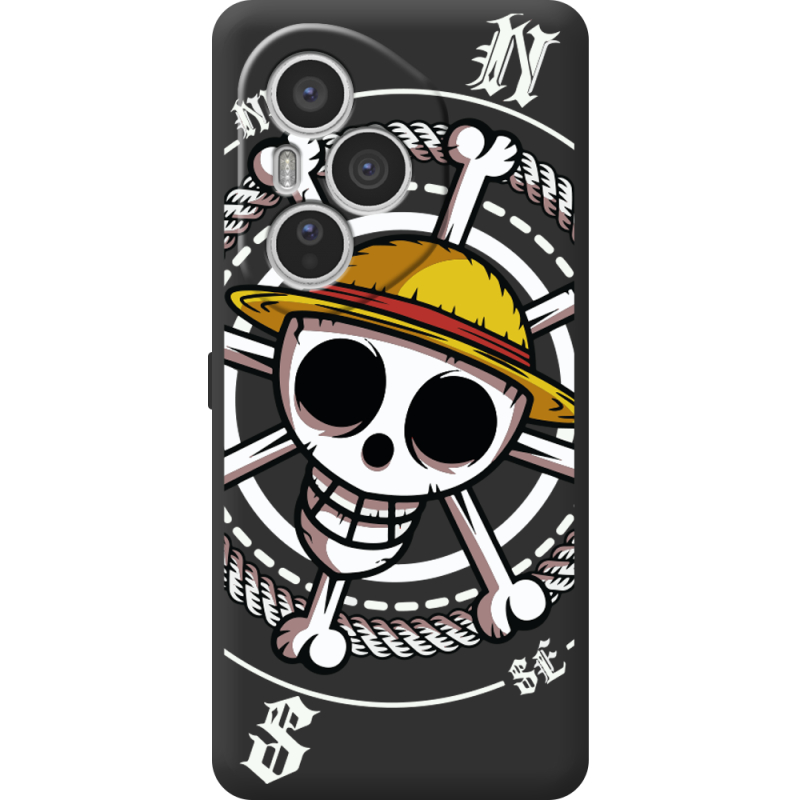 Чорний чохол BoxFace Honor 400 Pro One Piece Компас