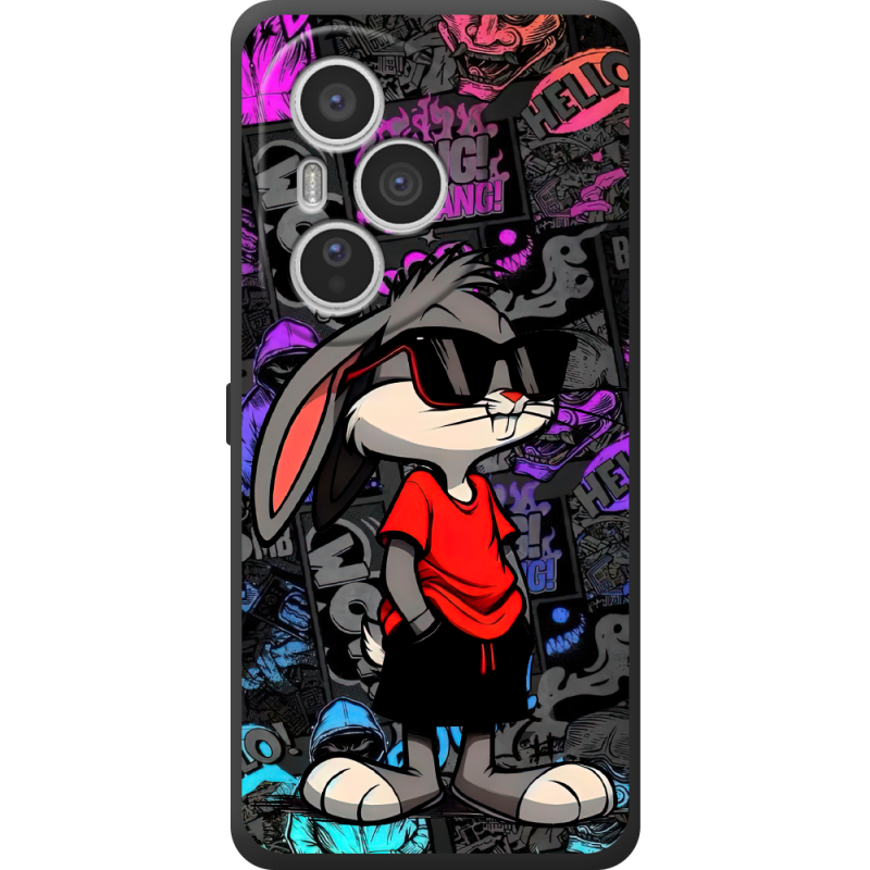 Чорний чохол BoxFace Honor 400 Pro Малий вухань