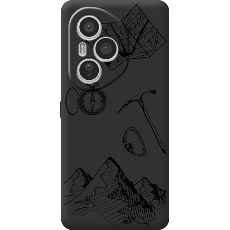 Чорний чохол BoxFace Honor 400 Pro Mountains
