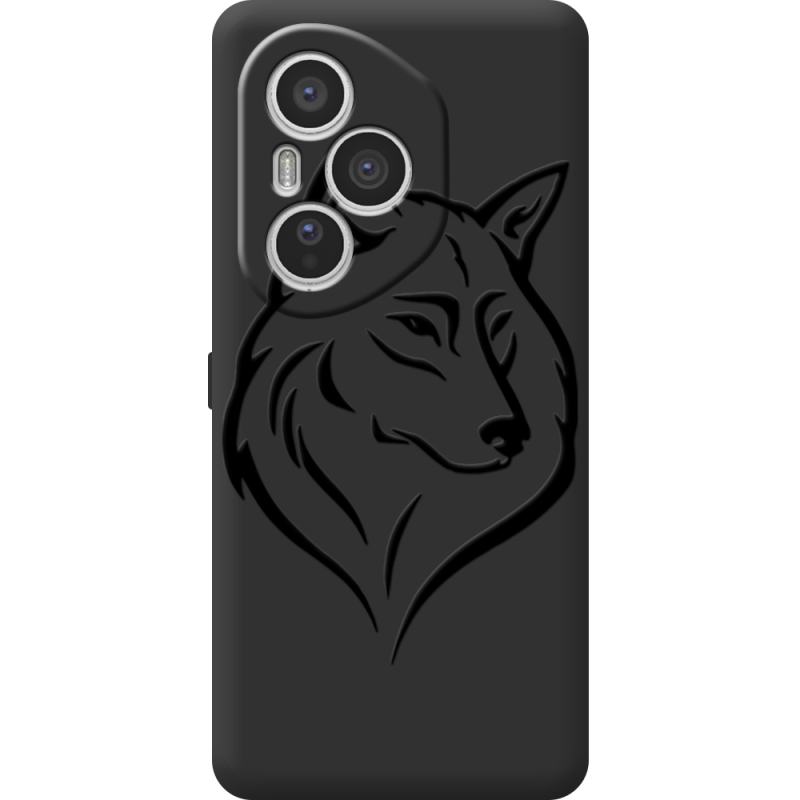 Чорний чохол BoxFace Honor 400 Pro Wolf