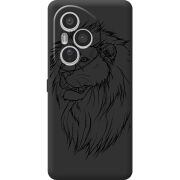 Чорний чохол BoxFace Honor 400 Pro Lion