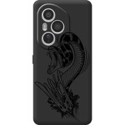 Чорний чохол BoxFace Honor 400 Pro Snake