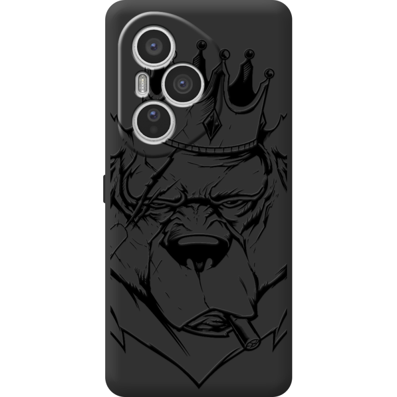Чорний чохол BoxFace Honor 400 Pro Bear King