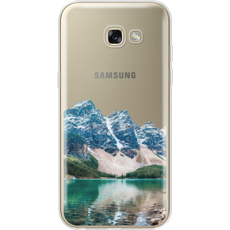 Прозрачный чехол Uprint Samsung A520 Galaxy A5 2017 Blue Mountain